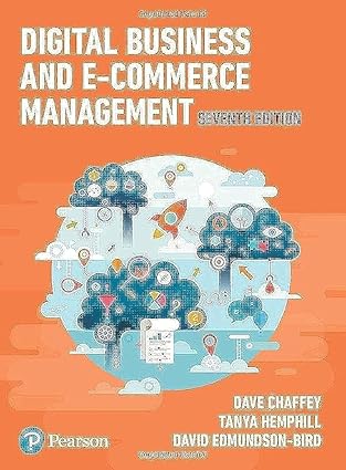 Digital Business and E-Commerce Management